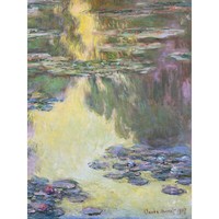 Claude Monet Seerosen 2 Kunstplakat ExtragroßEr Leinwanddruck