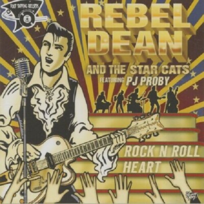 REBEL DEAN Rock 'n' Roll Heart CD - rock 'n' roll, rockabilly, NEW