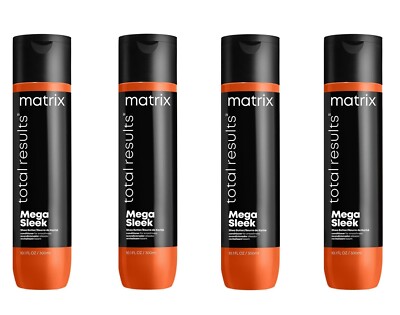 Matrix Total Results Mega Sleek Conditioner, 10.1oz (Pack of 4)