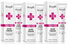 3 Cream For Fading Acne Scars Smooth Clear Dark Spots Remove Pimples Repair Skin