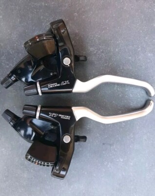 Shimano Deore LX STI Shifters 8s 24 speed ST-M565 \u0026 Cables *SERVICED* VGC.  | eBay UK