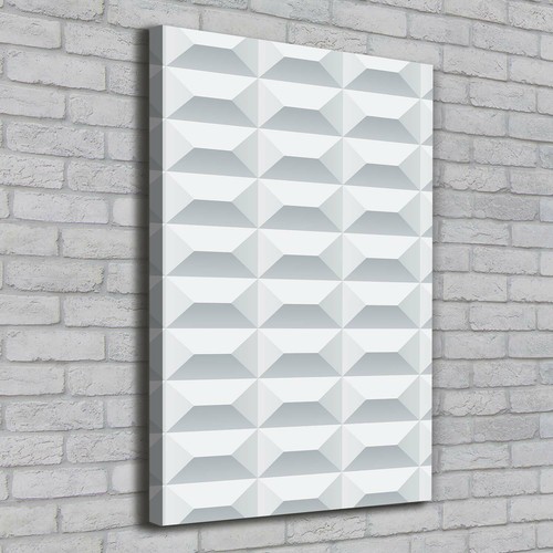 Tableau Sur Verre Trempé Tulup – 70x100 – Fond Géométrique Multicolore – Moderne
