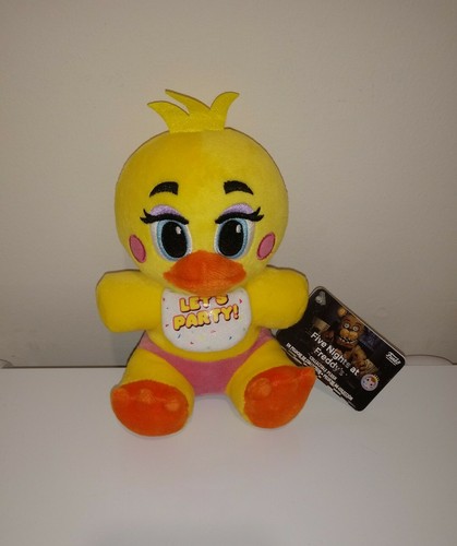 Funko Five Nights at Freddy's Toy Chica Plush 6" Yellow Collectible Authentic