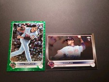 2022 Topps Chrome Jovani Moran Rookie Base Auto & Green /499 Minnesota Twins