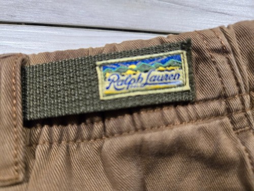 $148 Polo Ralph Lauren Voyager Pants Men's Sz XL Relaxed Fit Brown Khaki - Picture 3 of 10