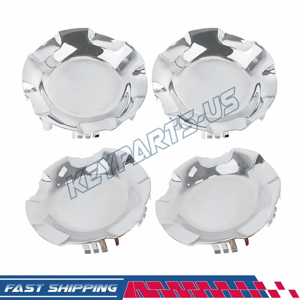 Tapacubos central cromados de 20" para Chevy Siverado Tahoe Avalanche Suburban Foto 2 de 4