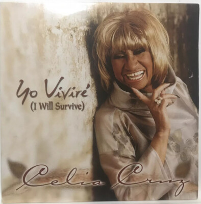 Rare Promotional CD Card Sleeve Celia Cruz Yo Viviré (I Will