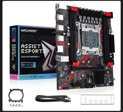 X99 Intel Motherboard with LGA 2011-3 DDR3 SATA(NGFF)/NVME SATA 