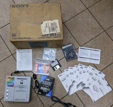 Vintage JVC Digital Printer GV-DT1E W/ OG Box, 12 Manuals, PhotoSuite Disk, &...