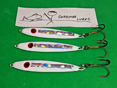 Lot De 3 Leurres Minnow Jigging – 1 Oz – Coloris Candy – Pêche Tout Poisson