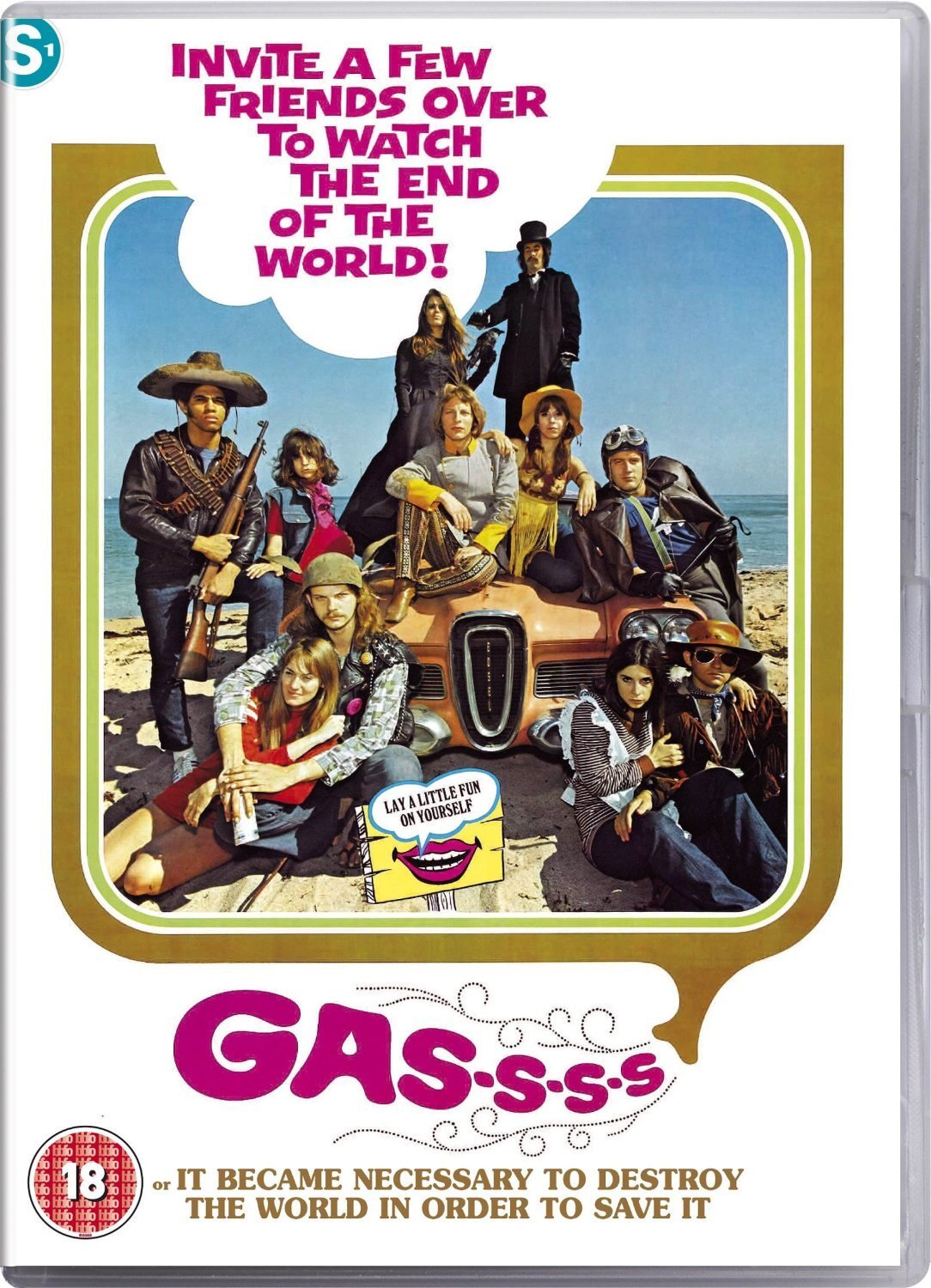 Gas-s-s-s (DVD) Robert Corff Elaine Giftos Bud Cort Ben Vereen Talia Shire