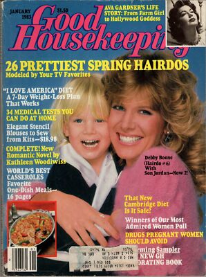 1983 Good Housekeeping Debby Boone January 1983 : Ava Gardner
