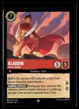 Disney Lorcana The First Chapter Aladdin Heroic Outlaw Non Foil 104/204