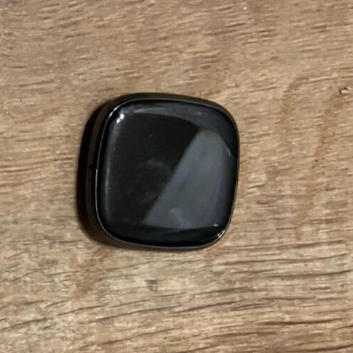 Fitbit Sense Advanced Health Smartwatch Carbon Graphite For Parts As Is  -image