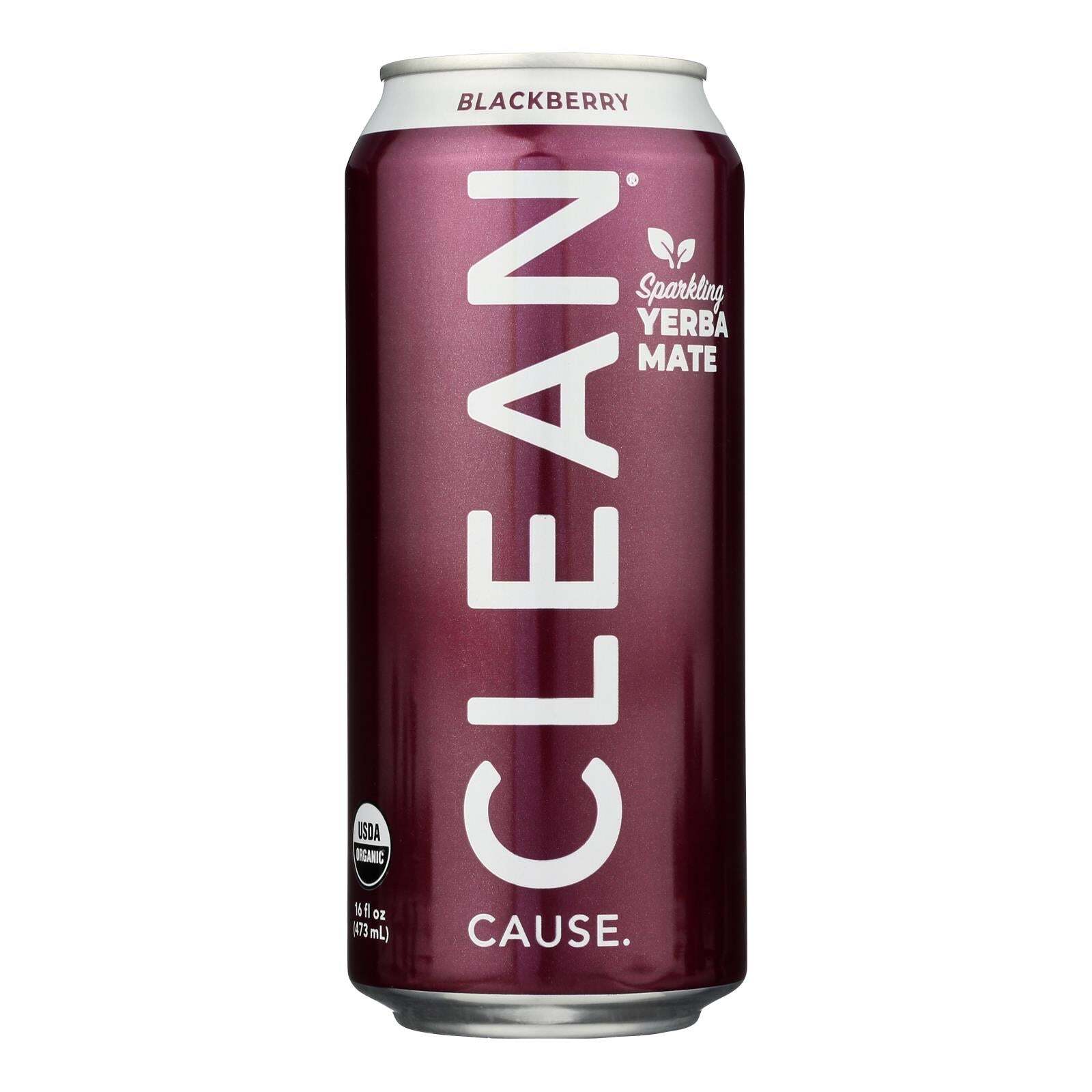 Органический ежевичный мате Clean Cause 16 унций