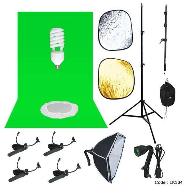  Pro Photo Studio Softbox Lighting Boom Arm Stand Video Hair Light Kit - Image 2 of 4