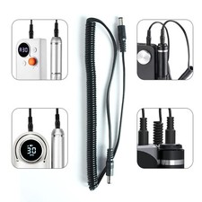 1.5/1M Rechargeable Nail Polishing Machines Handle Connection Line