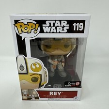 Funko Pop! Star Wars Force Awakens 119 Rey, Game Stop Exclusive