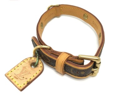 LOUIS VUITTON M58071 Collier Baxter MM Dog Pet Monogram LOUIS VUITTON M58071 Collier Baxter MM Dog Pet Monogram