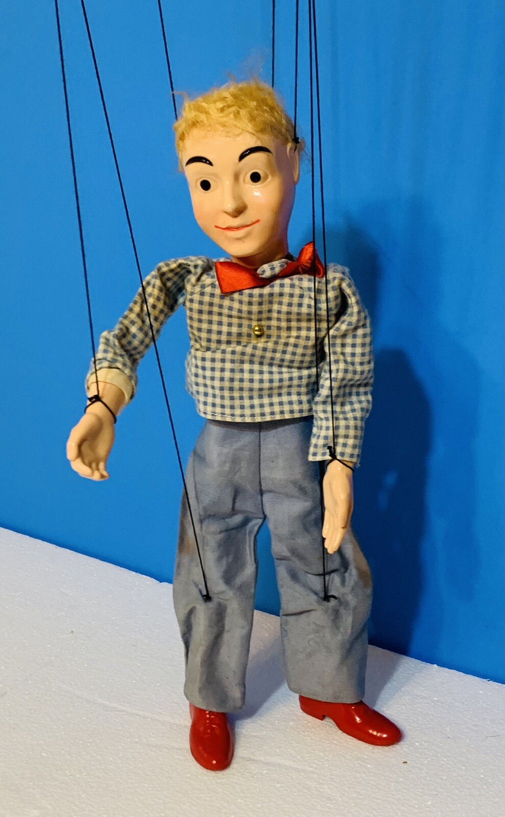 VINTAGE HAZELLE’S PUPPET BOY Largescale sale
