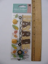 Jolee's Dimensional Stickers HAYRIDE 10 Pieces NIP