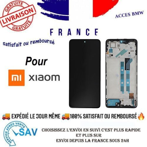 Écran Complet TFT Avec Châssis Pour Redmi Note 11 - Neuf, Compatible Xiaomi, Remplacement D'origine
