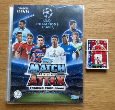 Match Attax 2015/16 Champions League Karten - Beenden Sie Ihre Sammlung Nr. 1-198