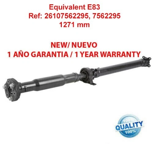Propshaft drive shaft E83 26107562295, 7562295 NEW!!