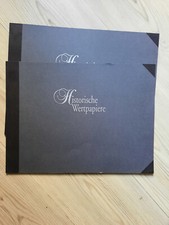3 historische Wertpapiere mit Zertifikat in einem sch&ouml;nen Geschenkumschlag