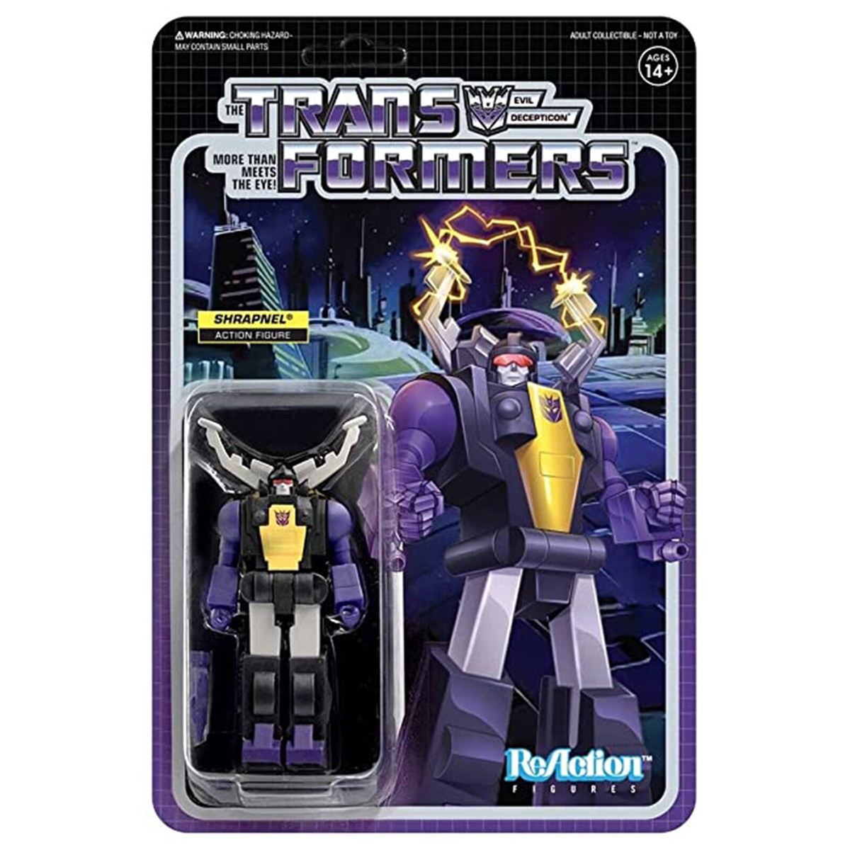 Super 7 Transformers G1 Shrapnel - ReAction Figure Super 7 Transformers G1 Shrapnel - ReAction Figure