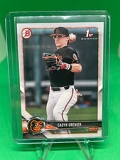 2018 Bowman Draft 1st #BD-134 Cadyn Grenier Baltimore Orioles Prospect