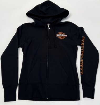 HARLEY-DAVIDSON Zip Hoodie Women Mine B&S Dealer Karlsruhe Nord
