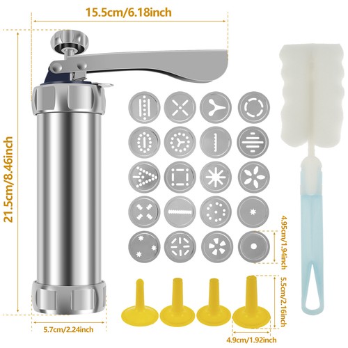 Cookie Press Kit DIY Cookie Press Decorating Kit Detachable Cookie KozsN - Picture 9 of 12