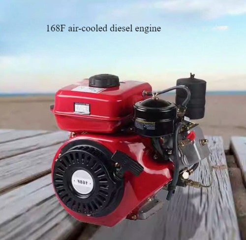 Small diesel engine 168f single-cylinder air-cooled micro-tiller pump generator - Picture 6 of 14