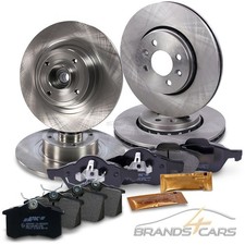 ATEC 4x BREMSSCHEIBE+SATZ BREMSBELÄGE VO+HI FÜR RENAULT MEGANE 2 GRANDTOUR KOMBI