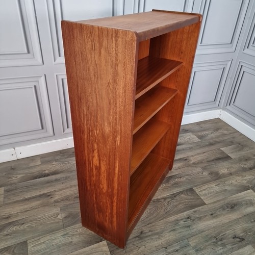 Retro Vintage Teak Wooden Bookcase Book Shelf / Shelves Shelving - Mid Century - Picture 4 of 24