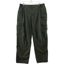 5.11 Tactical Cargo Pants Men's 42x32 Green Rip Stop Utility Outdoor Military