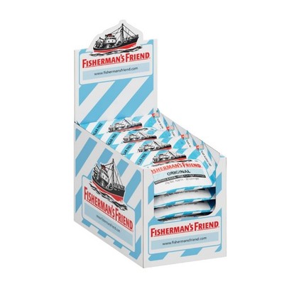 Fisherman's Friend Eucalyptus, 24er Vorratsbox Eukalyptus Menthol Geschmack Neu