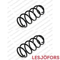 2X Fahrwerksfeder LesjÖFors 4063430 2 Federn Satz Federnsatz FüR Opel