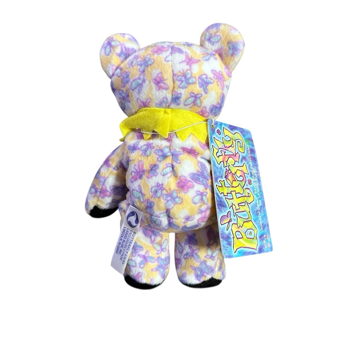 Grateful Dead Bean Bear Liquid Blue 7体 Grateful Dead Bean Bear Collectibles Tag Liquid Blue - 7th