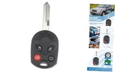 4 Button Car Keyless Entry Remote Control Replacement Key Fob Proximity Smart