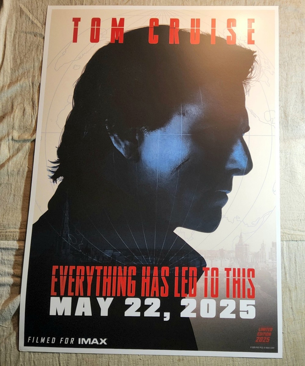 MISSION IMPOSSIBLE THE FINAL RECKONING FAN EVENT DOUBLE-SIDED IMAX