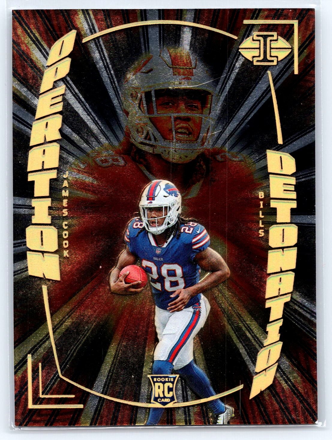 James Cook Panini Illusions Operation Detonation #OD26 Black