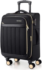 Softside Carry On Luggage 20 Inch Expandable Carry On Luggage 22x14x9 Airline...