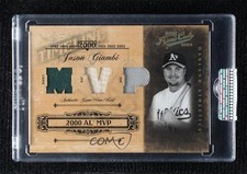 2004 Playoff Prime Cuts II Timeline Material Trio MVP /4 Jason Giambi #TL-44 ow6