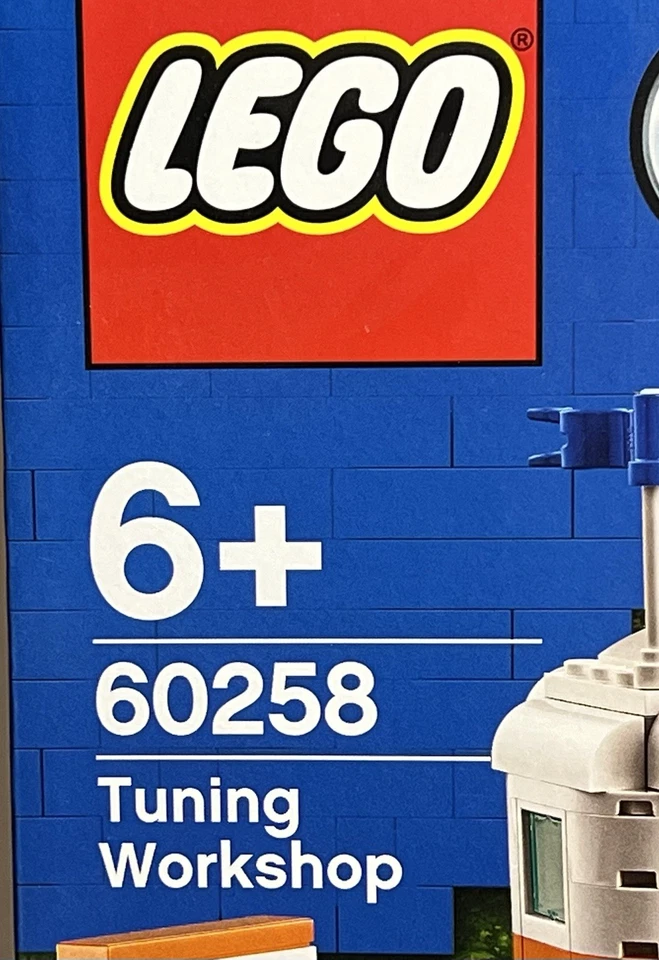 LEGO CITY 60258 Tunning Workshop NIB NEW Retired Factory Sealed Car Truck Garage - Image 2 of 4