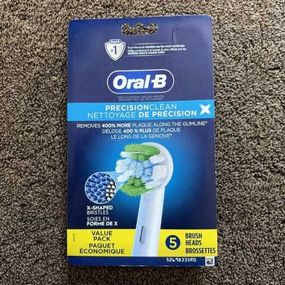 Oral-B Precision Clean X - Replacement Brush Heads - 5 Count