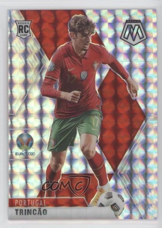 2021 Panini Mosaic UEFA Euro 2020 Silver Prizm Francisco Trincao #156 7l6