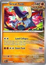 Great Tusk Uncommon SV: Prismatic Evolutions 055/131 NM