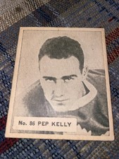 1937-38 WWG NHL HOCKEY CARD PEP KELLY WORLD WIDE GUM TORONTO MAPLE LEAFS AHL OHL